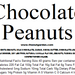 Peanuts, Milk Chocolate (14 oz) - The Nut Garden