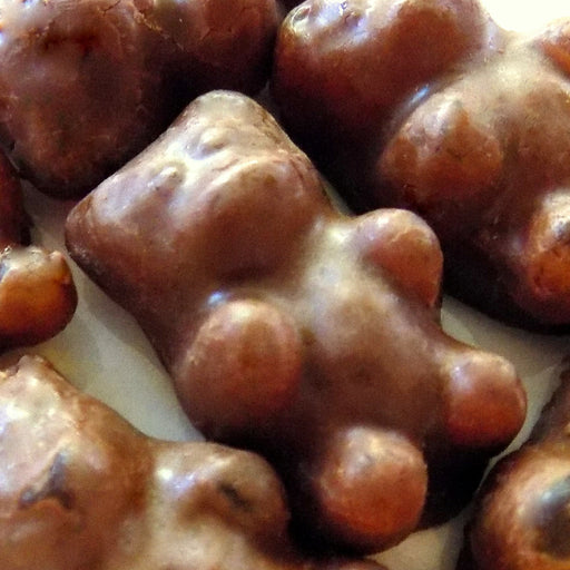 Bulk Gummy Bears, Milk Chocolate Covered - The Nut Garden