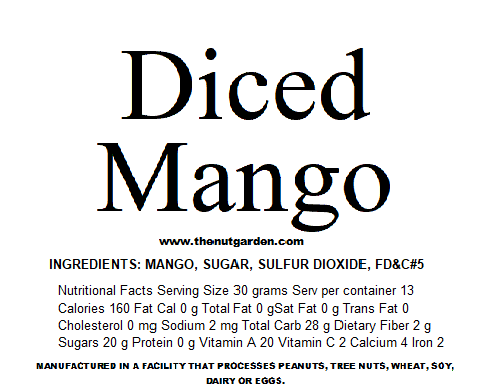 Mango Diced (14 oz)