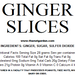 Ginger, Crystallized (16 oz) - The Nut Garden