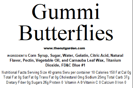 Gummy Butterflies (14 oz)