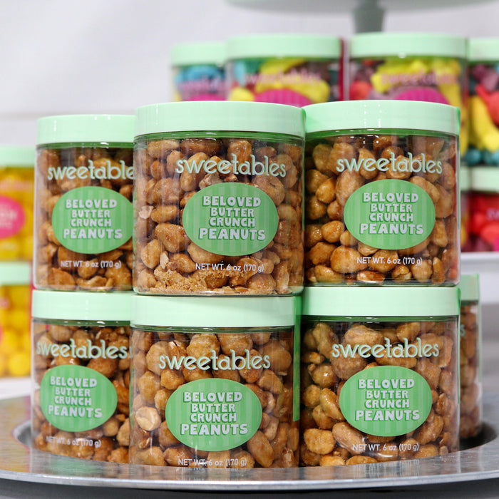 butter toffee crunch peanuts, Sweetables Gourmet Candy Jars, the nut garden, Utah