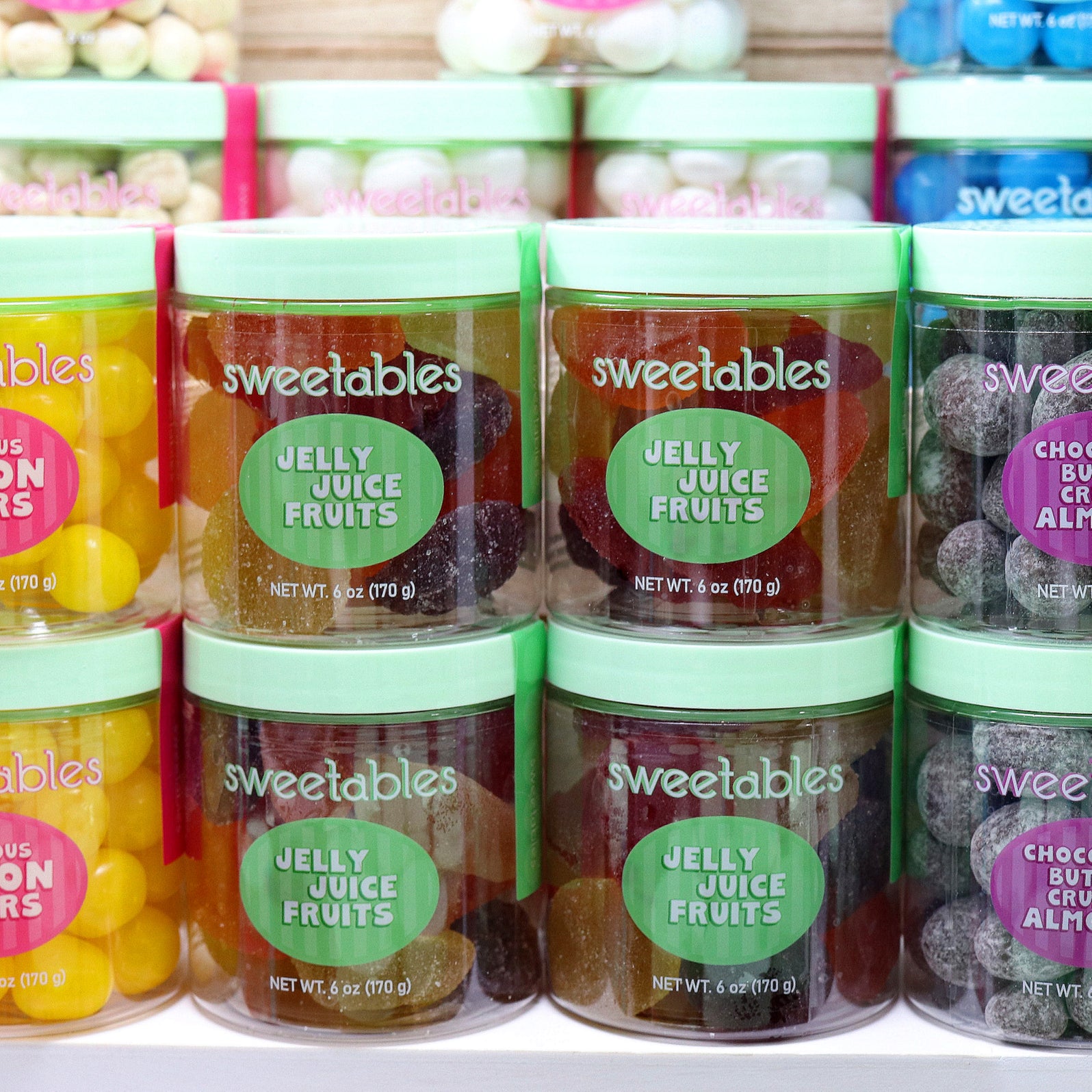 Jelly Juice Fruits Sweetables Gourmet Candy Jars — The Nut Garden