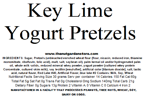 Pretzels, Key Lime Yogurt (14 oz)