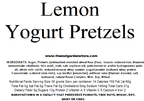Pretzels, Lemon Yogurt (14 oz)