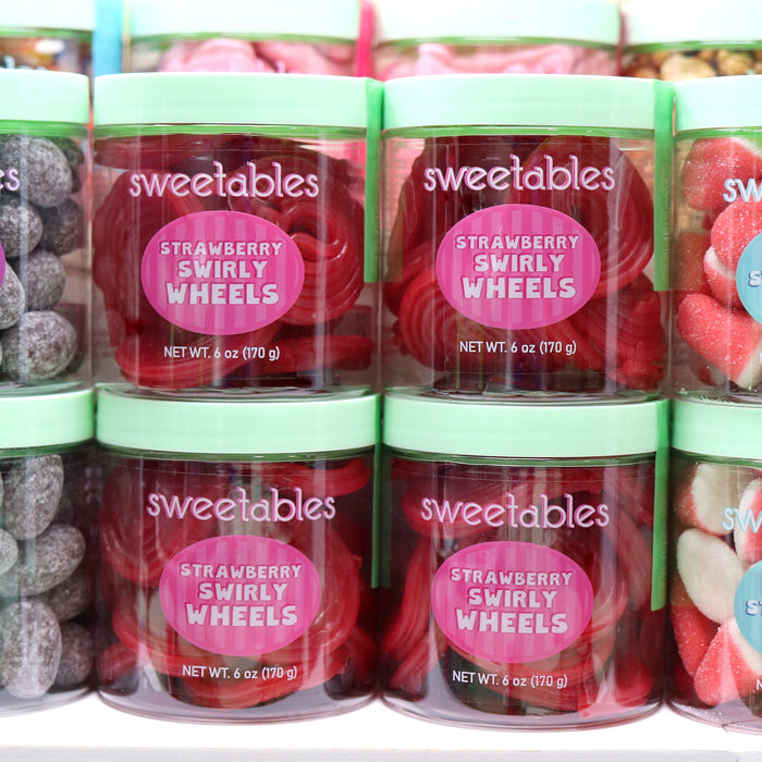 Sweetables | Strawberry Swirly Wheels