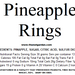 Pineapple Rings (14 oz) - The Nut Garden