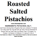 Pistachios, In Shell, Roasted and Salted (14 oz) - The Nut Garden