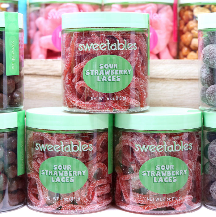 Sweetables | Sour Strawberry Laces