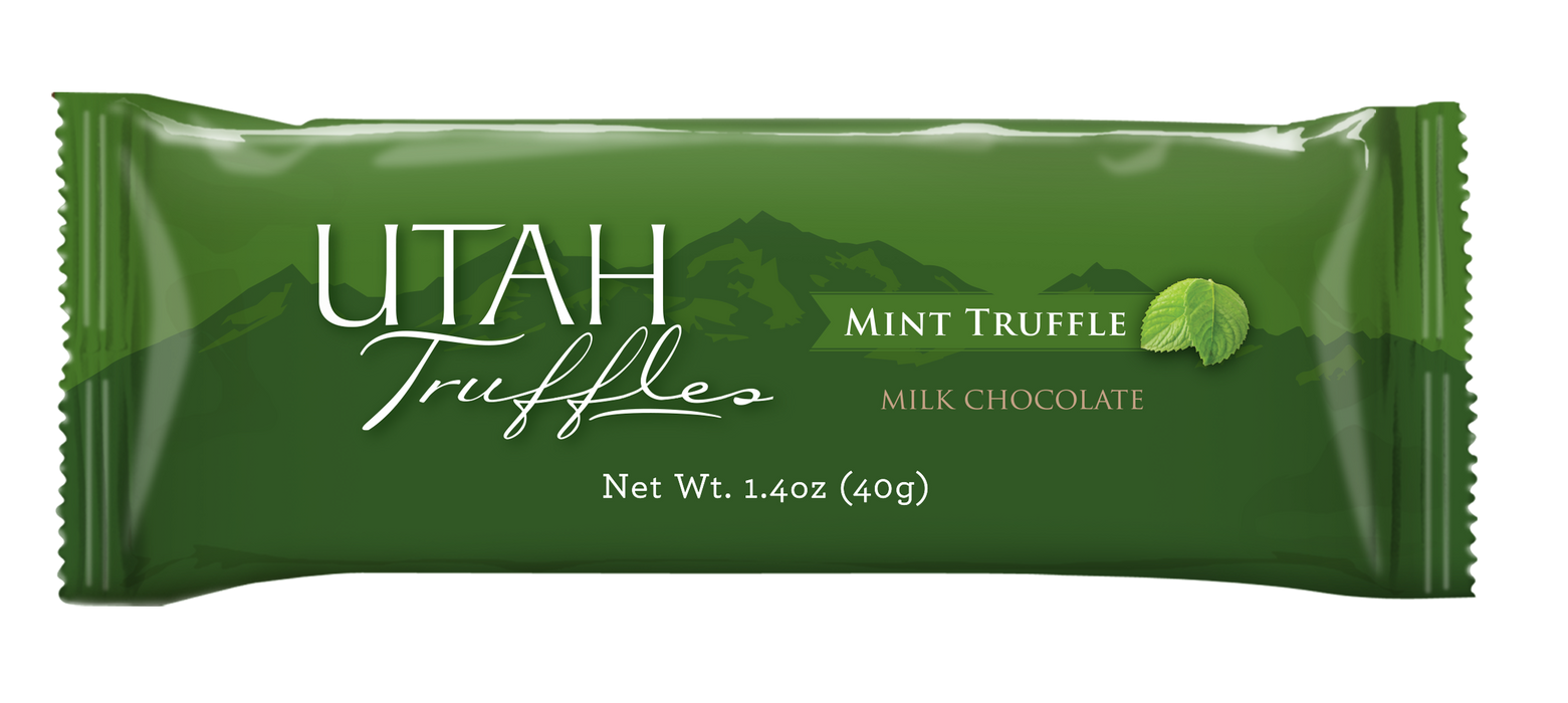 Truffle Bars, Mint Milk Chocolate (24 ct)