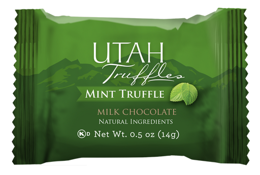Truffle Bites, Mint Milk Chocolate (50 count) - The Nut Garden
