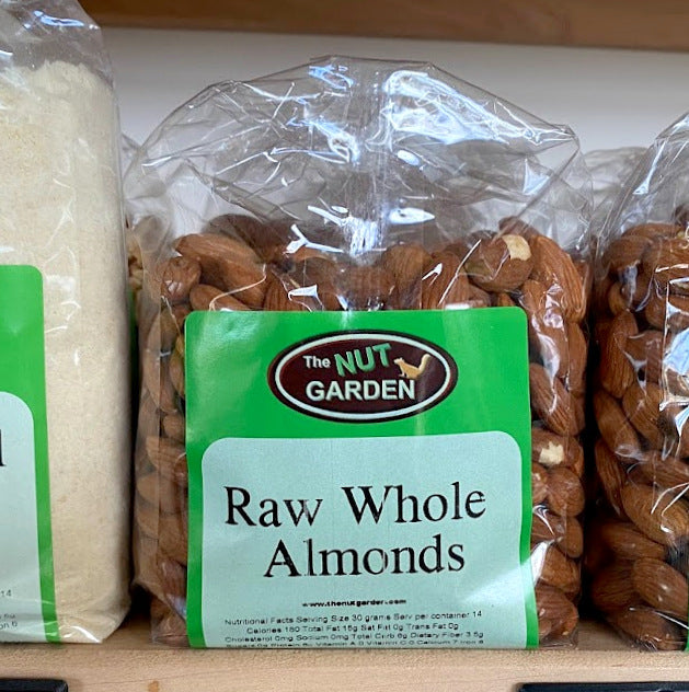 Almonds, Raw (14 oz) - The Nut Garden