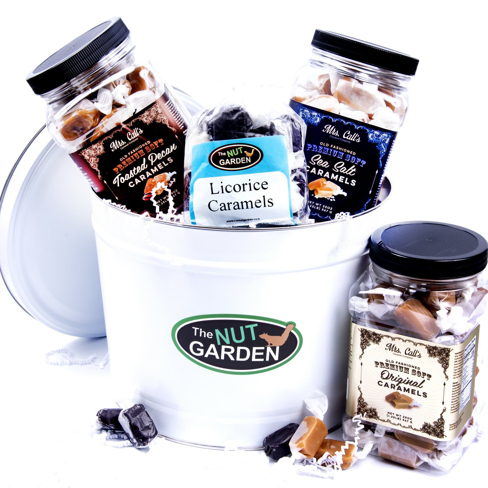Gift Tin Utah Caramels — The Nut Garden