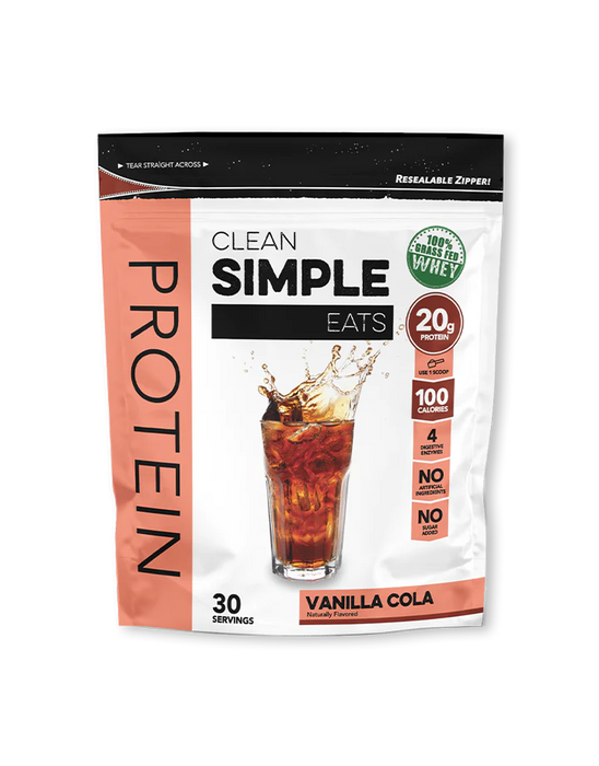 Clean Simple Eats | Protein Powder | Vanilla Cola