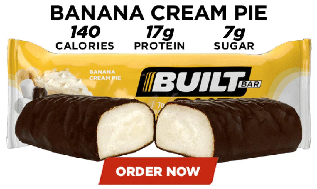 Built Bar Puffs |  Banana Cream Pie
