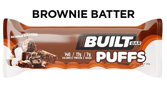 Built Bar Puffs | Brownie Batter