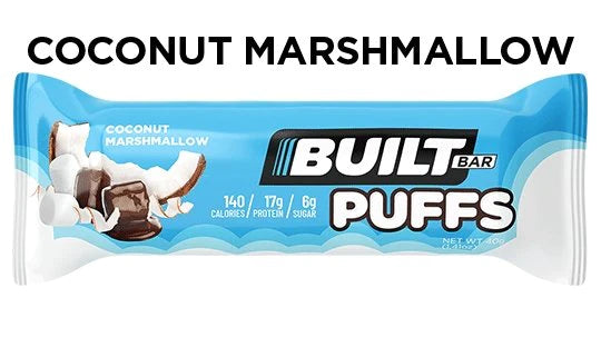 Built Bar Puffs | Coconut Marshmallow