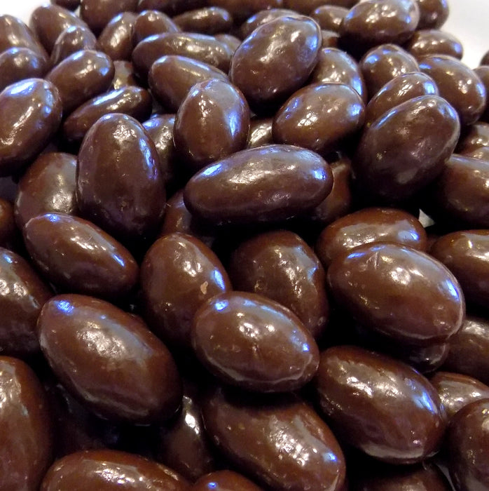 Almonds, Dark Chocolate Covered (14 oz ) - The Nut Garden