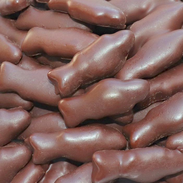Bulk Swedish Fish, Dark Chocolate Covered