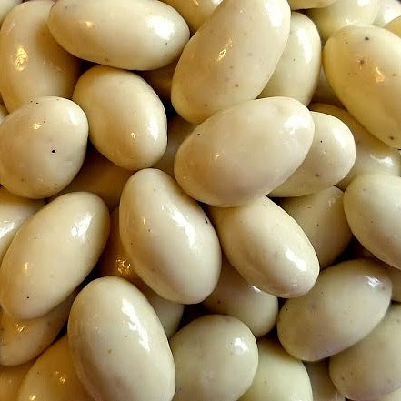 Bulk Almonds, Eggnog White Chocolate