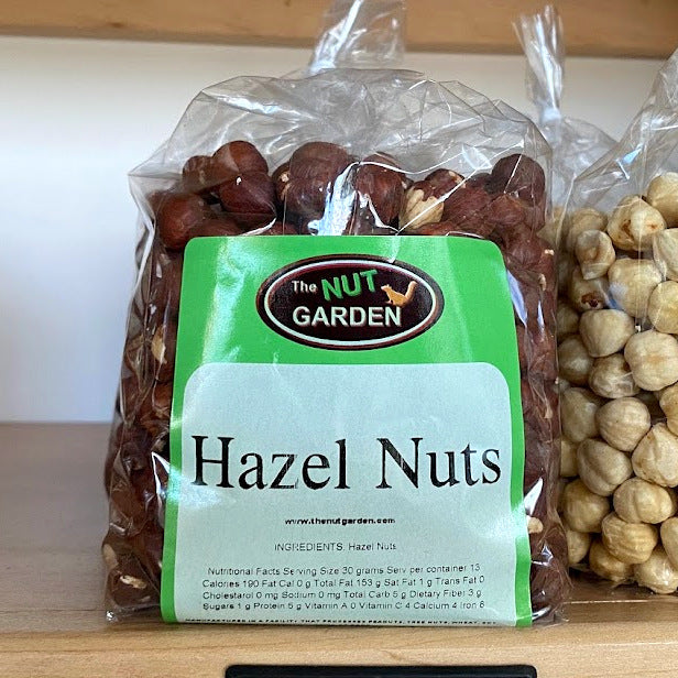 Hazel Nuts, Raw Filberts (14 oz) - The Nut Garden