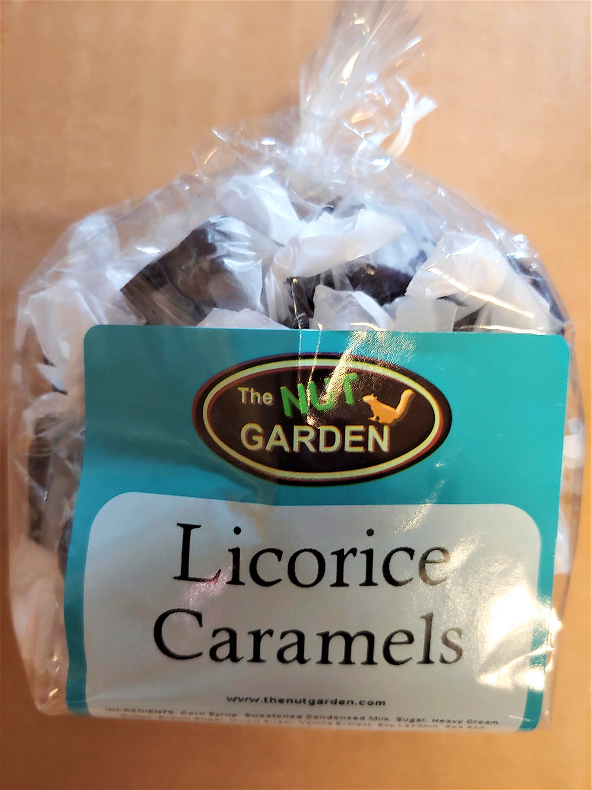 Caramels, Licorice (8 oz bag) — The Nut Garden
