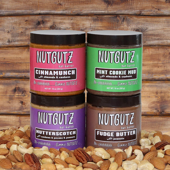Nutgutz Nut Butter (Sample Set of 4)