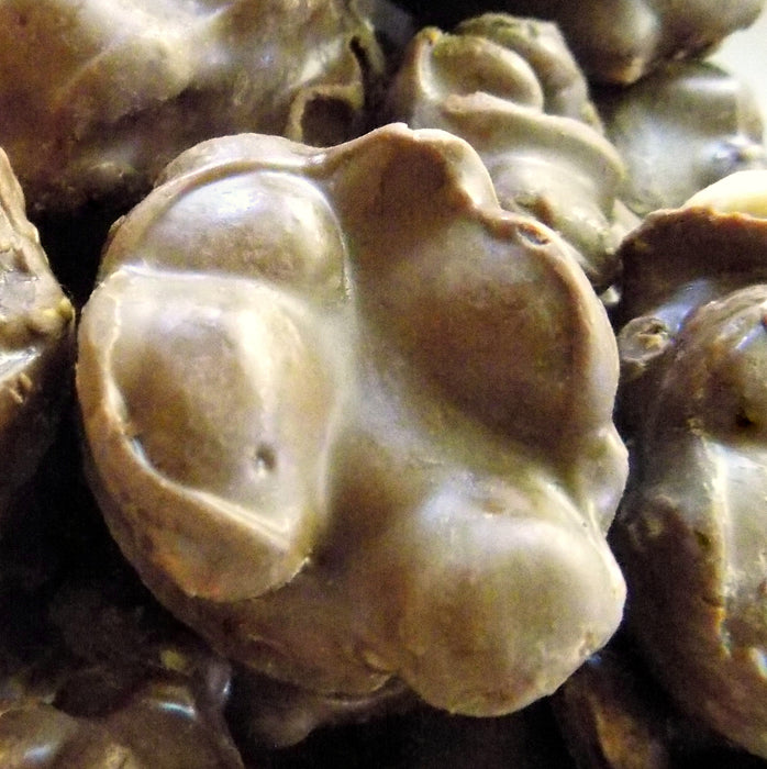 Peanut Milk Chocolate Clusters (16 oz) - The Nut Garden