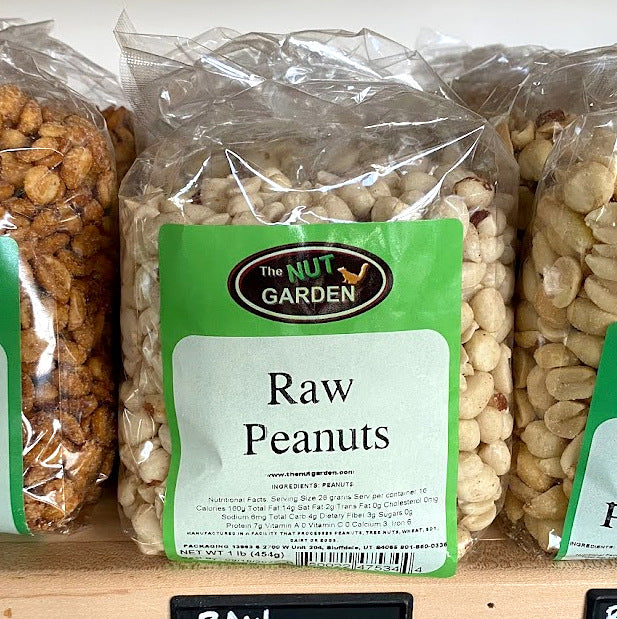 Peanuts, Raw (16 oz)