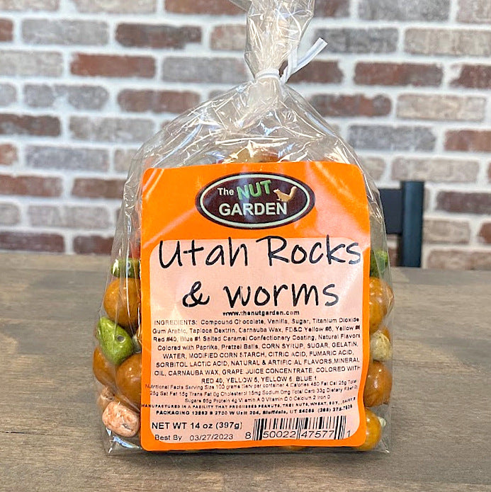 Utah Rocks! An Epic Chocolate Rock and Gummi Mix